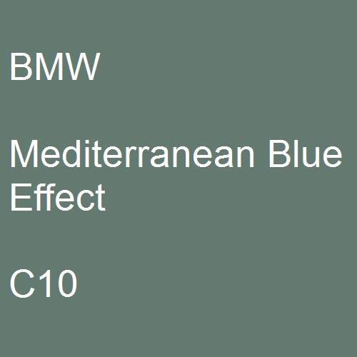 BMW, Mediterranean Blue Effect, C10.